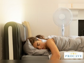 Bild von Mit Ventilator schlafen