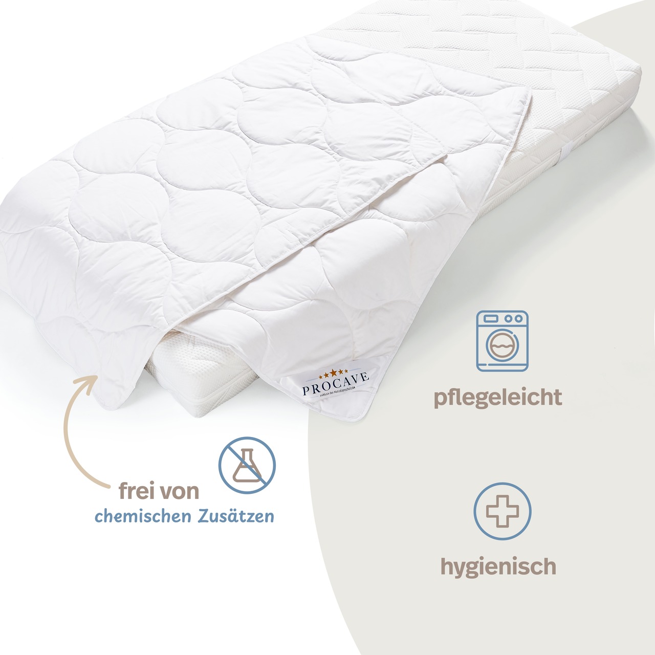 Baumwolle Qualitäts-Bettdecke - Sommer