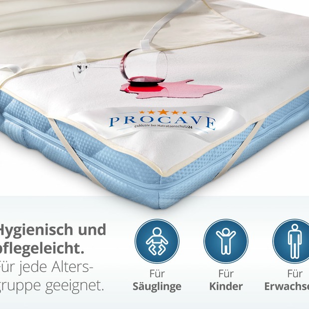 Wasserundurchlässige Matratzenauflage (Molton)