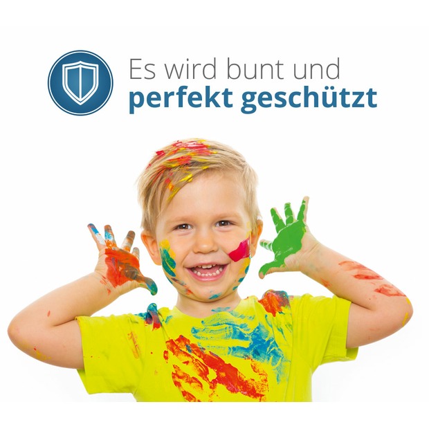 Unversteppter Matratzenbezug in Apfelgrün