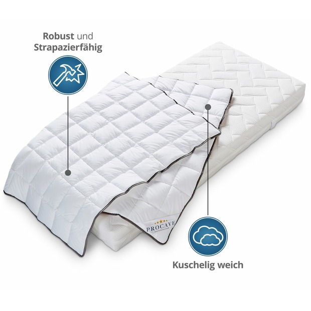 OBJEKT Bettdecken kochfest in Hotel-Qualität