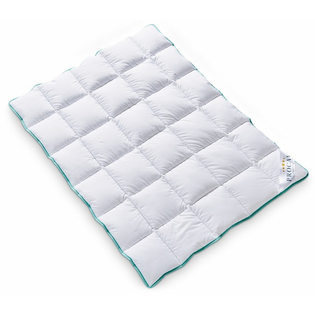 Kinderbetten-Set Aloe Vera mit Kissen 40x60cm und Steppbett 100x135cm