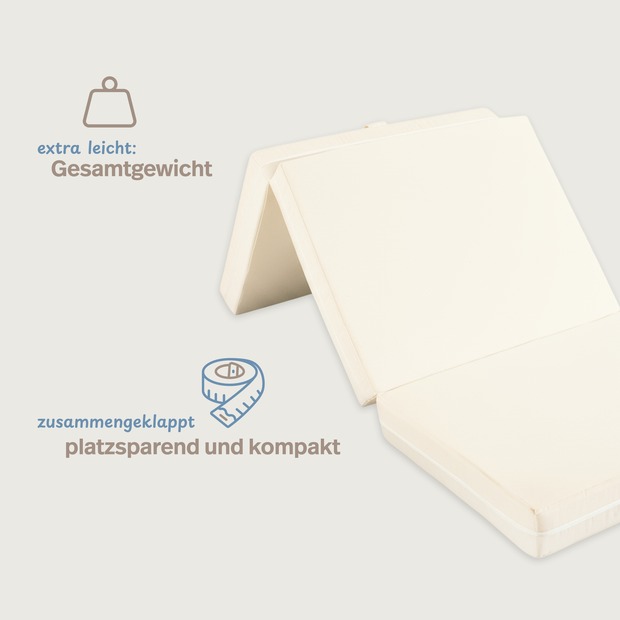 Luxusgästebettmatratze in 80x195cm