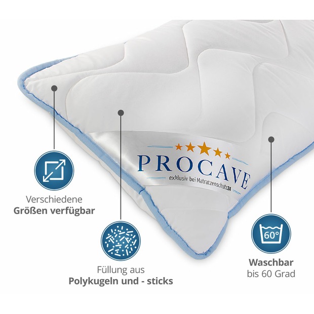 Seitenschläferkissen mit TopCool Kissen-Bezug