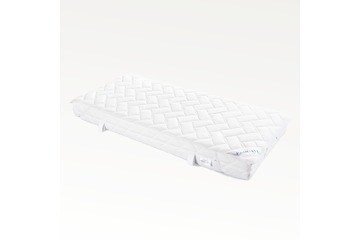 Matratzenauflage verstepptes Lyocell-Doppeltuch mit 4 Eckgummis