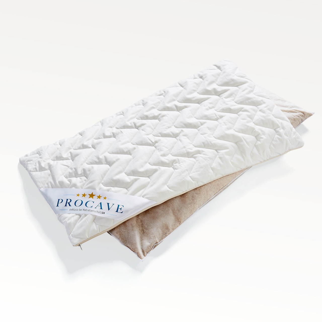 Hirsekissen mit waschbarem Bezug aus Baumwolle