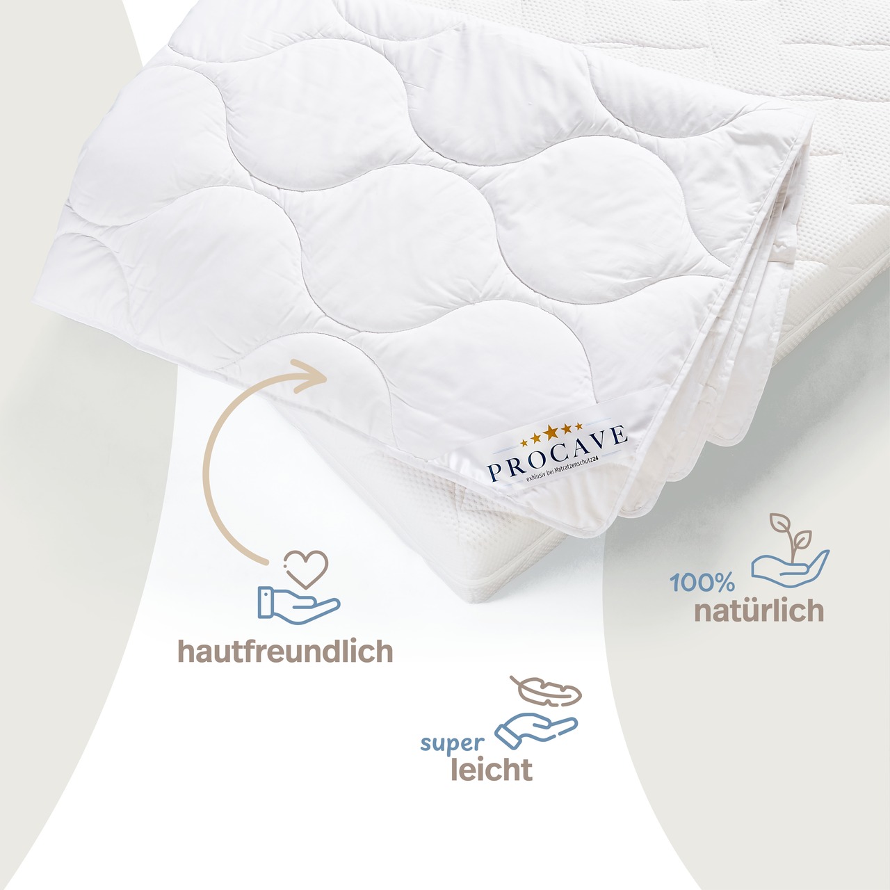 Baumwolle Qualitäts-Bettdecke - Sommer