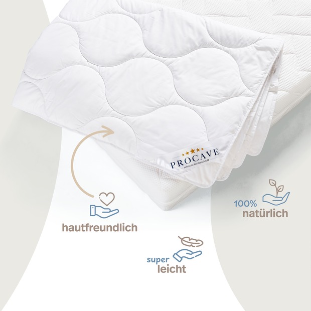 Baumwolle Qualitäts-Bettdecke - Sommer