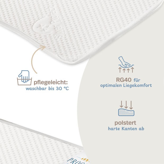 Liebesbrücke mit Silver Protect-Bezug