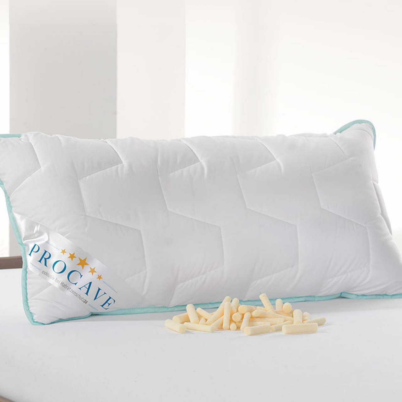 Nackenstützkissen Memory mit AloeVera Kissenbezug