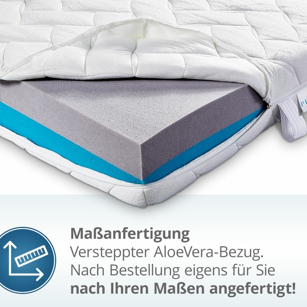 AloeVera Matratzenbezug versteppt