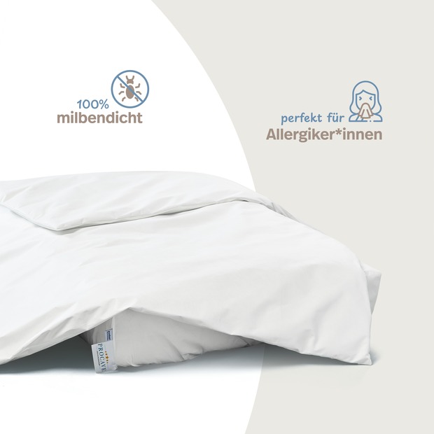 Anti Milben Encasing - Allergiker Bettdeckenbezüge aus Evolon