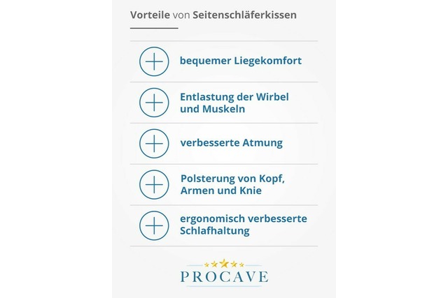 Seitenschl&auml;ferkissen und seine Vorteile