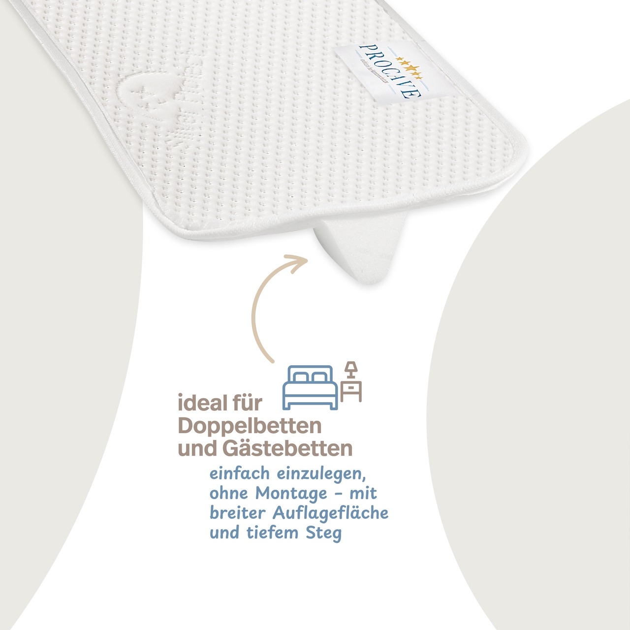 Liebesbrücke mit Silver Protect-Bezug