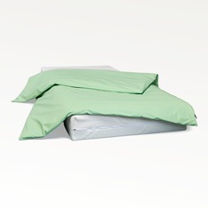 wasserdichter Inkontinenz Bettdeckenbezug abwischbar in grün