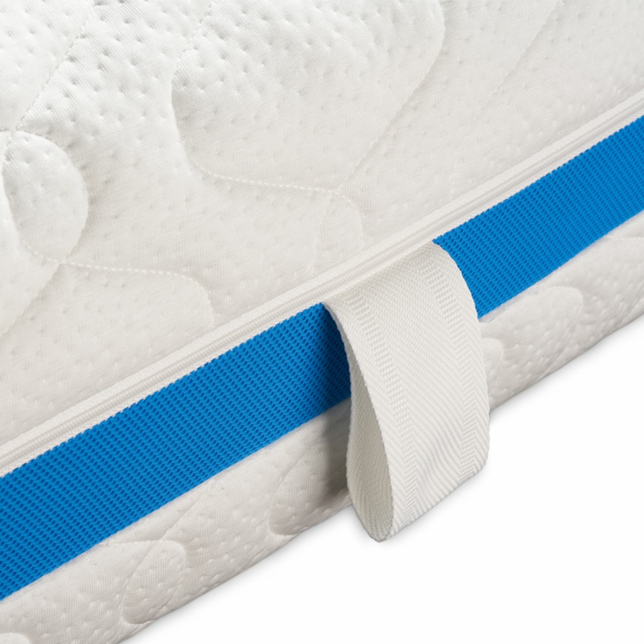 „GELI“ Würfelschnitt-Matratze mit profilierter Gelschaum-Auflage