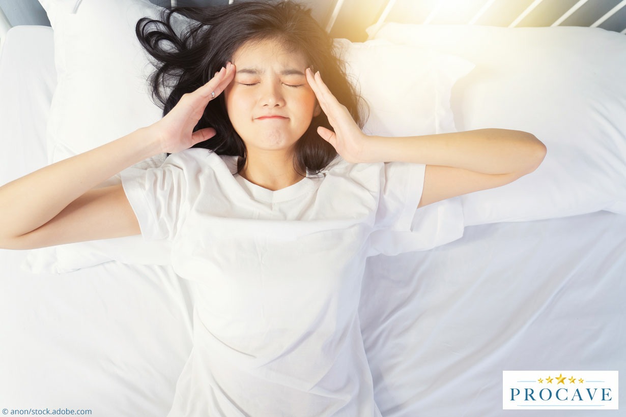 Auf dem R&uuml;cken schlafen lernen