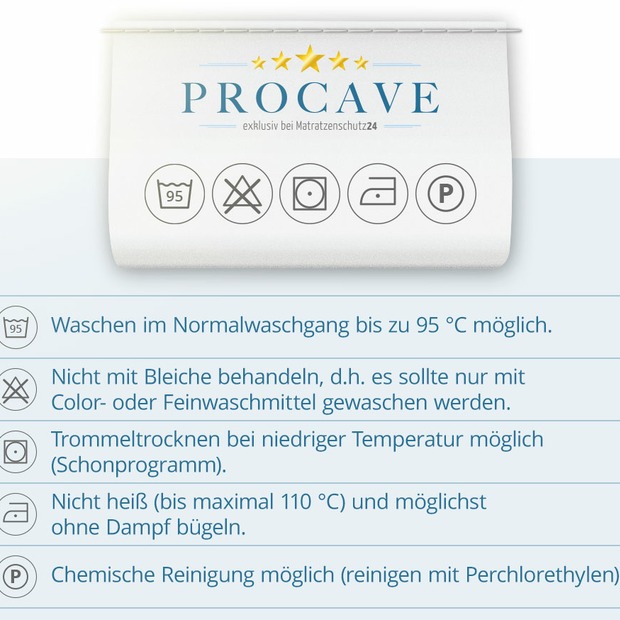 TopCool kochfeste Qualitäts-Ganzjahresdecke