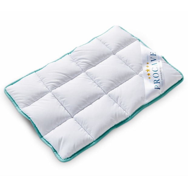 Kinderbetten-Set Aloe Vera mit Kissen 40x60cm und Steppbett 100x135cm