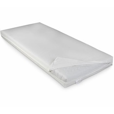 Wasserdichter Matratzenbezug in weiß