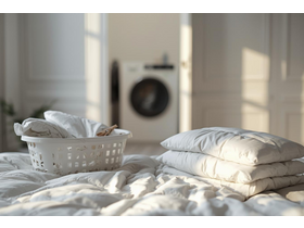 Bild von Bettdecke richtig waschen