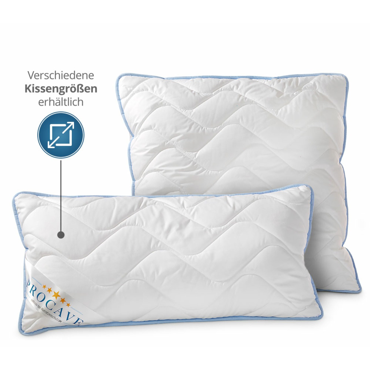 Kühlendes Kopfkissen (TopCool) gegen Schwitzen