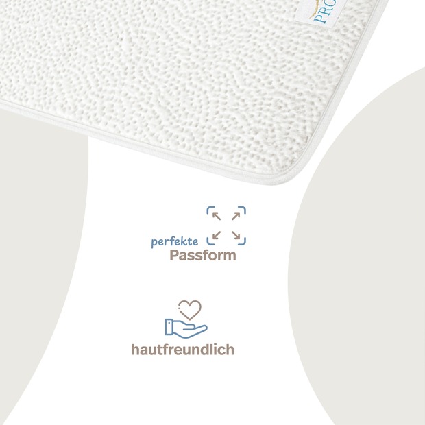 Matratzenkeil mit AloeVera-Bezug