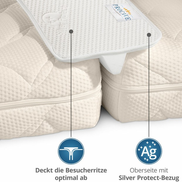 Liebesbrücke mit Silver Protect-Bezug