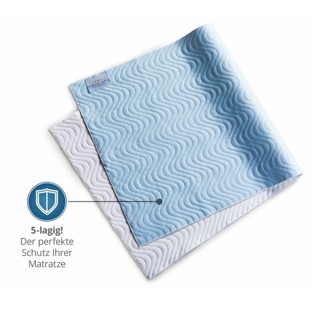 Stecklaken 5-lagig extrem saugstark und atmungsaktiv